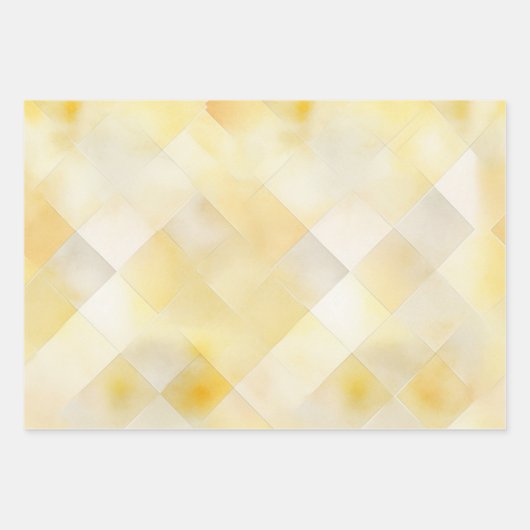 Elegant Rustic Lemon Geschenkpapier Set (Vorderseite 3)