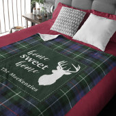 Elegant Rustic MacKenzie Kariert Tartan Fleecedecke