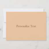 Elegant Rustic Vielen Dank Dankeskarte (Rückseite)