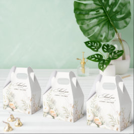 Elegant Rustic White Geschenkschachtel