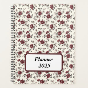 Elegant rustikal stilvoll Chic Romantic Floral Planer