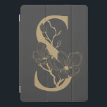 Elegant S Boho Floral Monogram Initial Gray Gold iPad Pro Cover<br><div class="desc">Elegant S Boho Floral Monogram Initial Gray Gold *jeder Buchstabe hat seinen eigenen Eintrag; wenn Ihr Brief noch nicht verfügbar ist,  bitte schreiben Sie mir und ich werde ihn an die Spitze der Liste verschieben.</div>