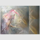 Elegant Safari Birds Floral Ephemera Decoupage Seidenpapier (Vorderseite)