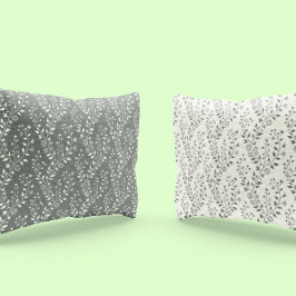 Elegant Sage Cream Minimalist Boho Floral Pattern Kissenbezug