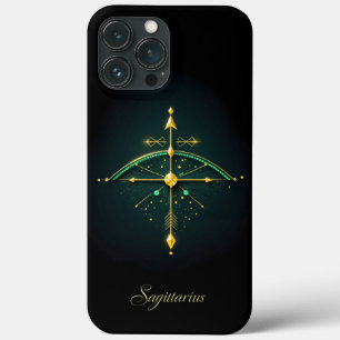 Elegant Sagittarius Bow und Arrow Zodiac Case-Mate iPhone Hülle