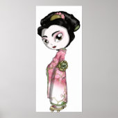 Elegant Sakura Geisha Poster (Vorne)