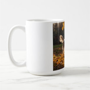 Elegant Saluki Coffee Tasse