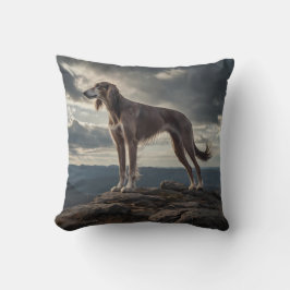 Elegant Saluki Throw Kissen