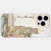 Elegant Sankt Petersburg Russland iPhone Case | St (Rückseite (Horizontal))