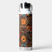 Elegant Sapphire "Timeless Ancestral Impressum" In Trinkflasche (Vorderseite)