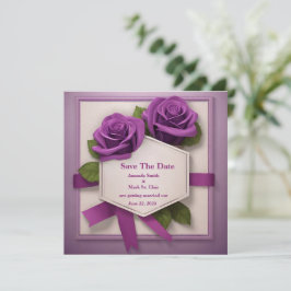 Elegant Save the Date: Eine Lila Rose-Affäre Save The Date