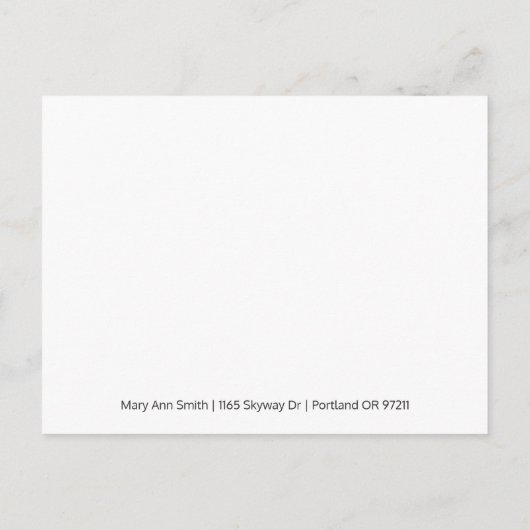 Elegant Save the Date Gold Foil Look Confetti Ankündigungspostkarte (Rückseite)