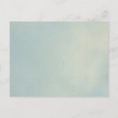 Elegant Save the Date Hochzeitsstimmung Erinnerung Ankündigungspostkarte (Rückseite)