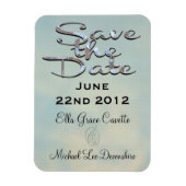 Elegant Save the Date Magnet (Vertikal)