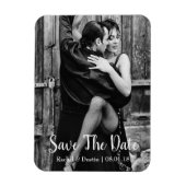 Elegant Save the Date Magnet | Skript (Vertikal)