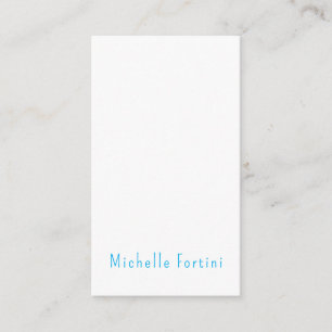 Elegant Schlicht Einfach Minimalistisch Begleitkarte