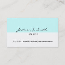 elegant, schlicht, einfach, weiß und blau beruflic