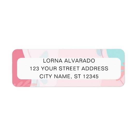 Elegant Schwarz-weiß minimalistisch (Vorne)