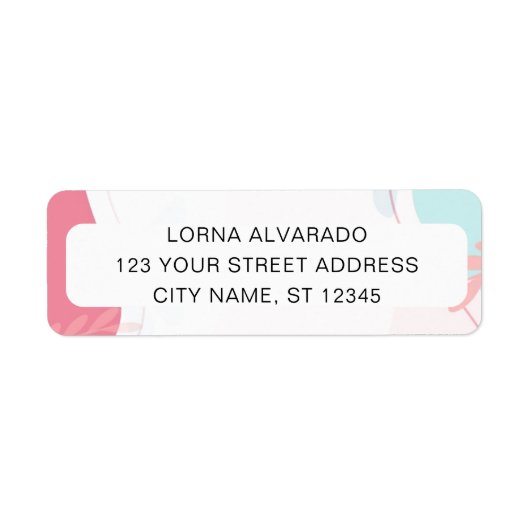 Elegant Schwarz-weiß minimalistisch (Vorne)