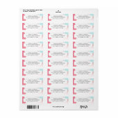 Elegant Schwarz-weiß minimalistisch (Vorne)