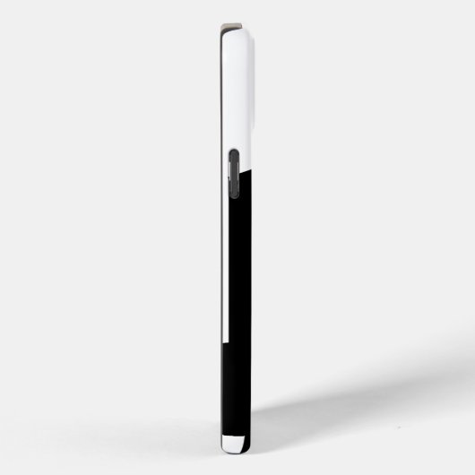 Elegant Schwarz-weiß Tuxedo Mens Case-Mate iPhone Hülle (Rückseite / Rechts)