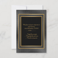 ELEGANT SCHWARZGOLD EMBOSSED LAYER CUSTOM UAWG