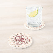 Elegant Scorpio Magnet Getränkeuntersetzer (Seite)