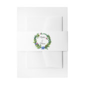 Elegant Scottish Thistle Floral Wedding Einladungsbanderole (Vorderseite Beispiel)