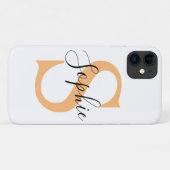 Elegant Script Custom Name Personalized Gift Case-Mate iPhone Hülle (Rückseite (Horizontal))
