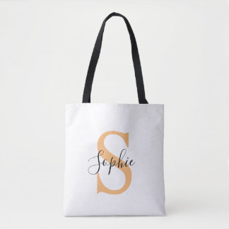 Elegant Script Custom Name Personalized Gift Tasche