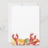 Elegant Script Engagement Party Einladung (Rückseite)