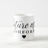 Elegant Script Future Mrs. Kaffeetasse (Mittel)