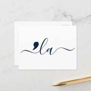 Elegant Script Kamala Harris für Präsident Postkarte