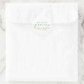 ELEGANT SCRIPT MUCHAS GRACIAS | DANK IHNEN STICKER (Tasche)