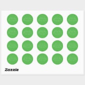 ELEGANT SCRIPT MUCHAS GRACIAS | DANK IHNEN STICKER (Blatt)