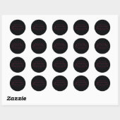 ELEGANT SCRIPT MUCHAS GRACIAS | DANK IHNEN STICKER (Blatt)