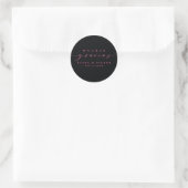 ELEGANT SCRIPT MUCHAS GRACIAS | DANK IHNEN STICKER (Tasche)