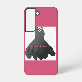 Elegant Script Wedding Dress Matron of Honor Samsung Galaxy Hülle