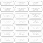 Elegant Script Wedding Envelope Address Stickers Aufkleber<br><div class="desc">Fügen Sie Ihren Gästen Namen und Adresse zu diesen Aufklebern hinzu. 21 Aufkleber pro Bogen. Diese Etiketten sind weiß - schälen und kleben auf dem Umlauf.</div>