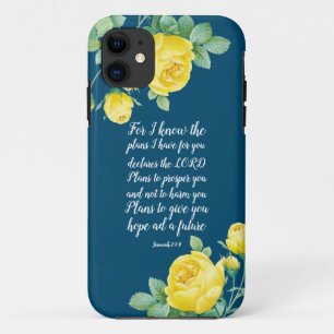 Elegant Scripture Jeremiah 29:11 Case-Mate iPhone Hülle