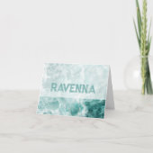 Elegant Seafoam Silver Wedding Color Name (Vorderseite)