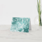 Elegant Seafoam Silver Wedding Color Name (Rückseite)