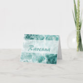 Elegant Seafoam Silver Wedding Color Name (Vorderseite)