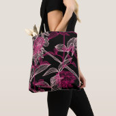 elegant seamless pattern with decorative pink rose tasche (Von Nahem)