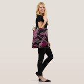 elegant seamless pattern with decorative pink rose tasche (Am Model)
