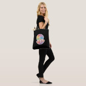 Elegant Seashell Tote Bag Stilvolle Strandgeschenk Tasche (Am Model)