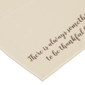 Elegant sei dankbar für Erntedank Kurzer Tischläufer (Ecke)