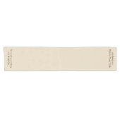 Elegant sei dankbar für Erntedank Kurzer Tischläufer (Horizontal)