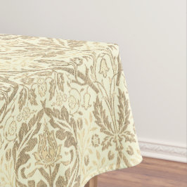 Elegant Sepia Tan Floral Pattern Tischdecke