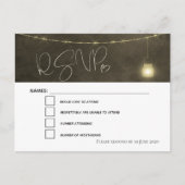 Elegant Sepia tones Mason Jar UAWG Ankündigungspostkarte (Vorderseite)